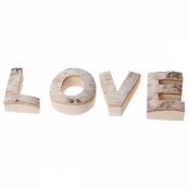 Holzbuchstaben Love/Home