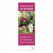 Plakat Blumenvielfalt aus der Region