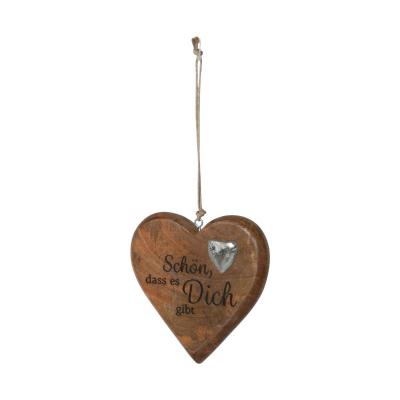 Herzhänger "Schön, dass es dich gibt"