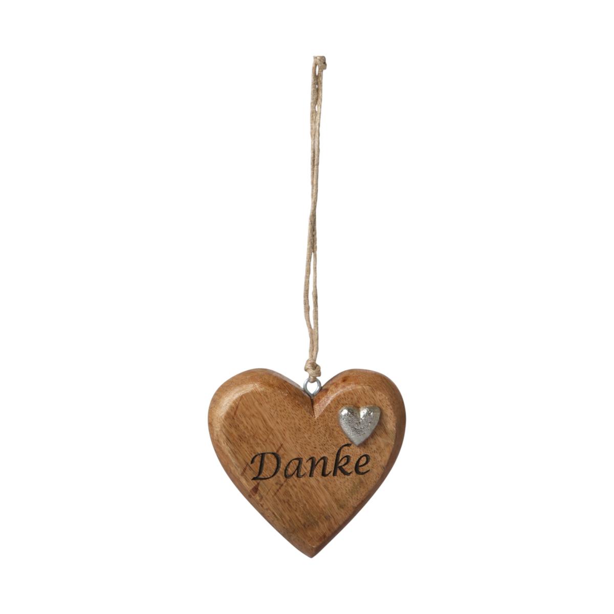 Herzhänger "Danke"