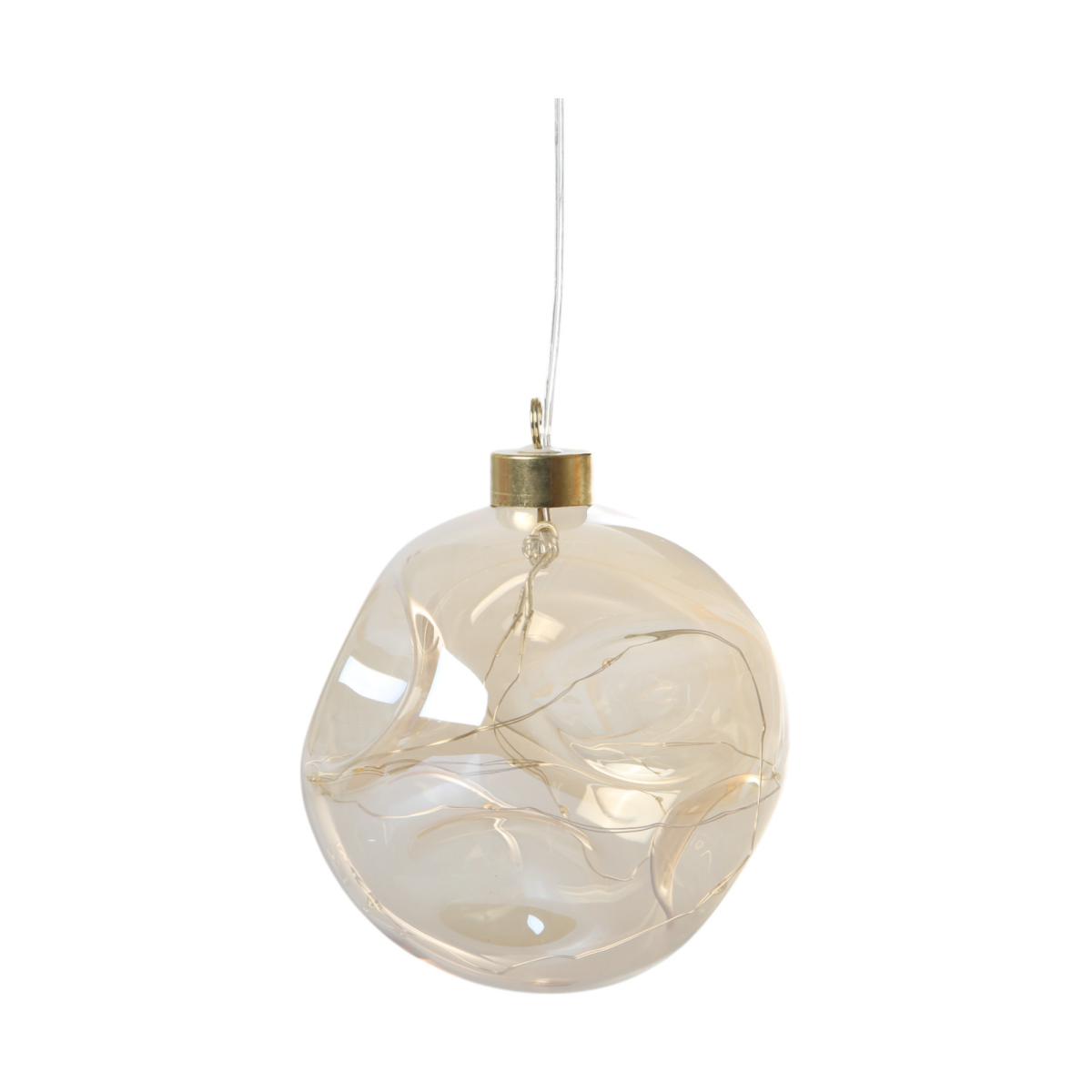 LED-Glashänger bernstein