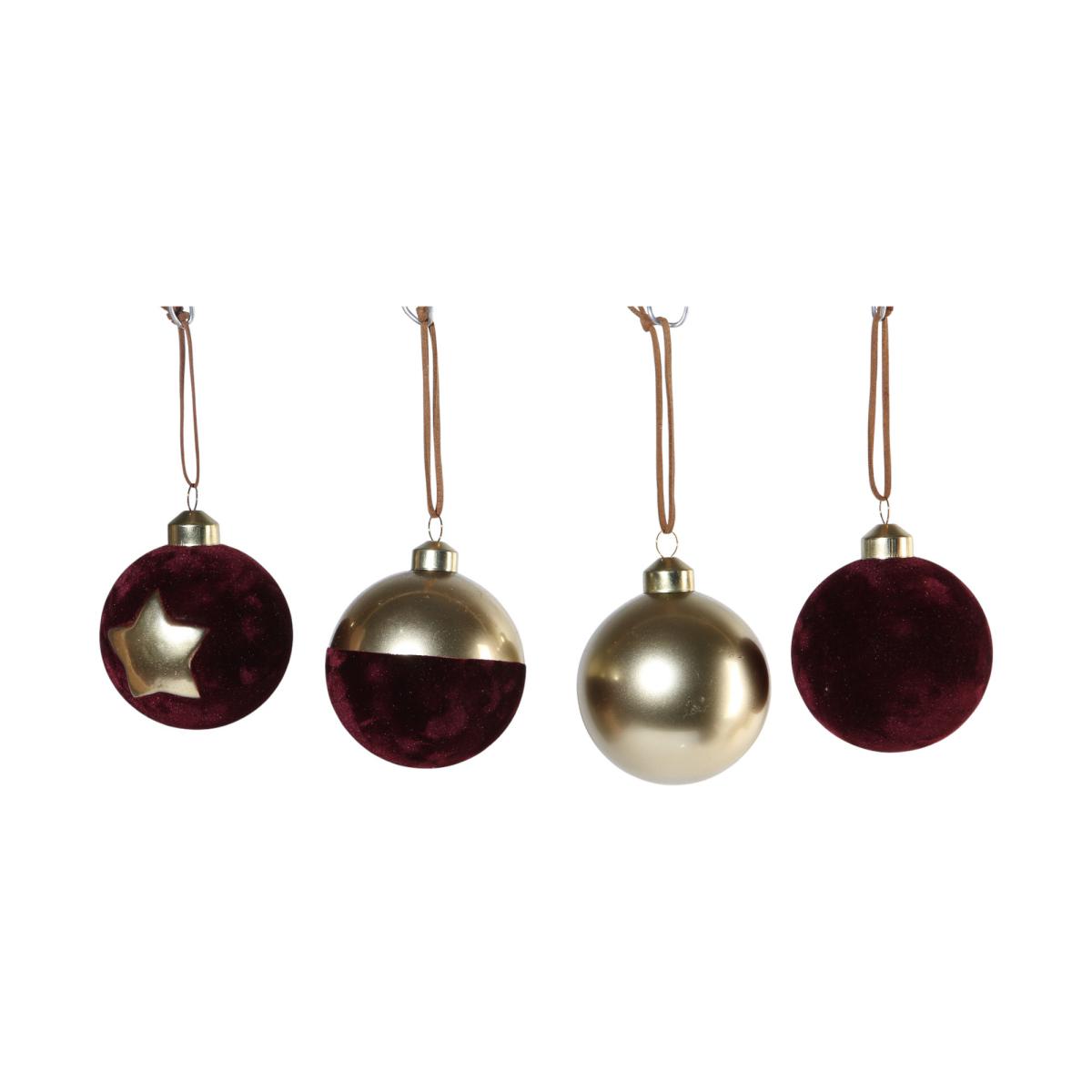 Christbaumkugel burgund