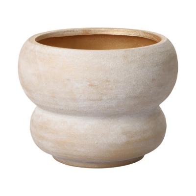 Topf mit Ringen hellbraun