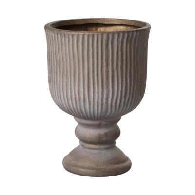 Pokal für Orchideen teracotta