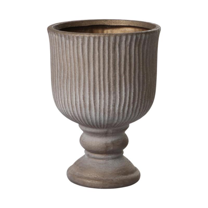 Pokal für Orchideen teracotta