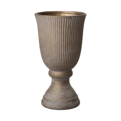 Pokal für Orchideen teracotta