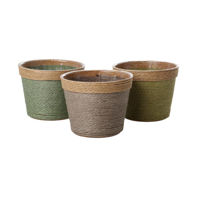 Papierkordel-Topf für 11er Farbmix