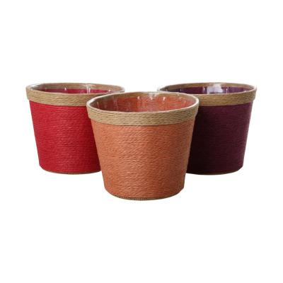 Papierkordel-Topf für 14er Farbmix