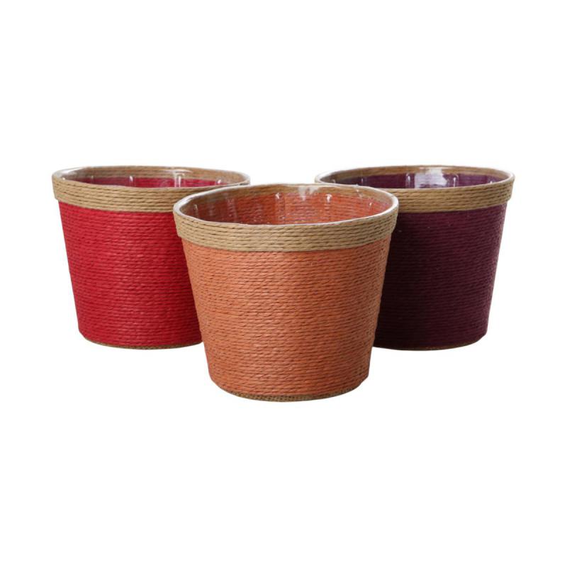 Papierkordel-Topf für 14er Farbmix