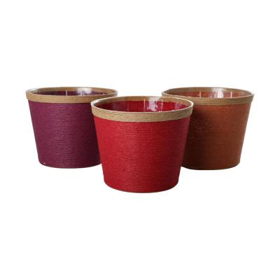 Papierkordel-Topf für 20er Farbmix