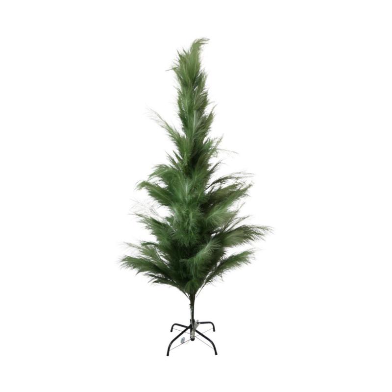 Weihnachtsbaum mit LED grün