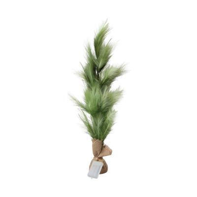 Weihnachtsbaum mit LED grün