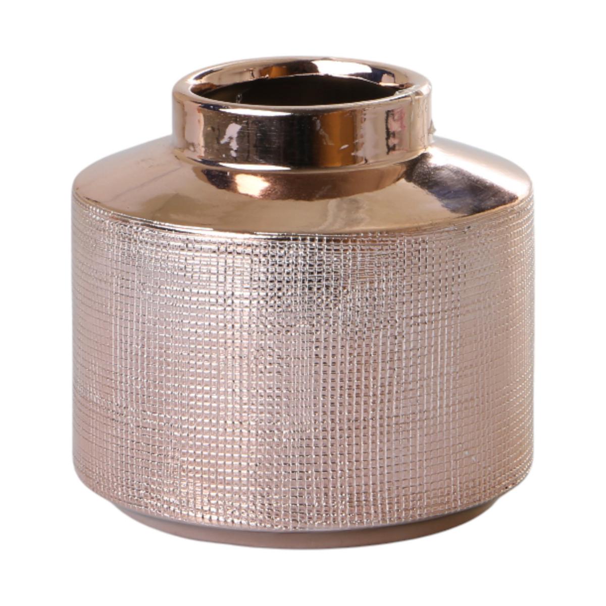 Vase ohne Hals rosé