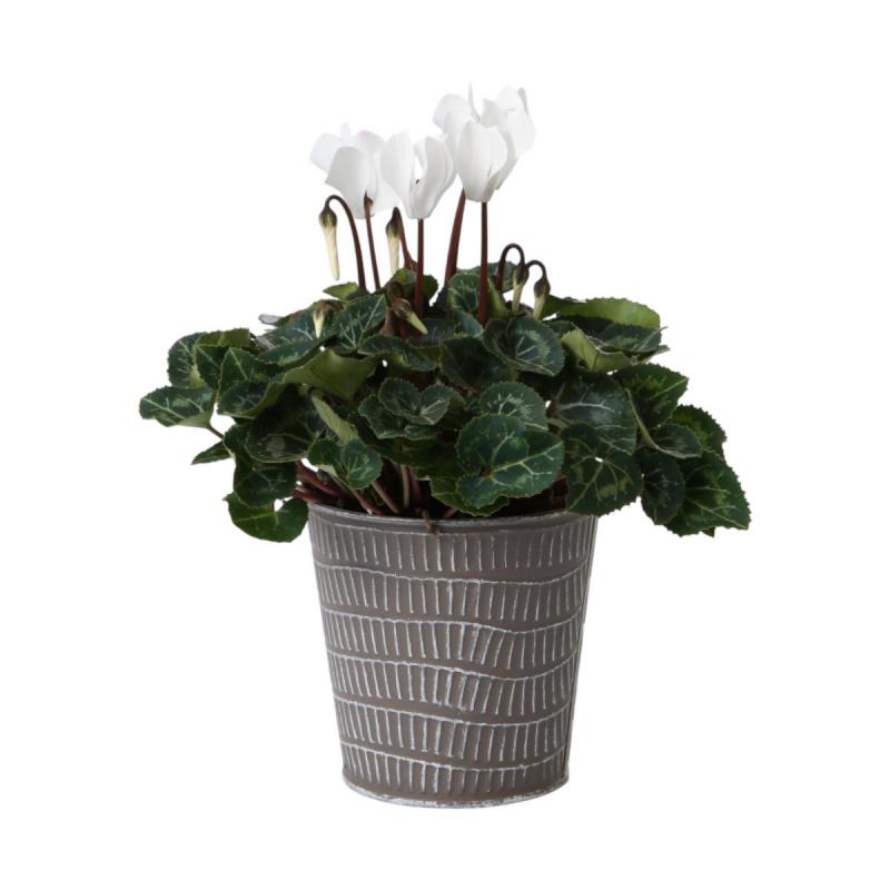 Metall-Topf für 10,5er taupe