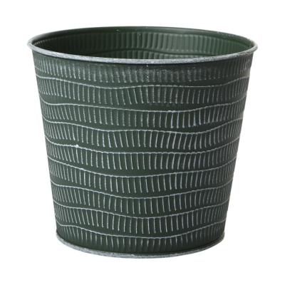 Metall-Topf für 16er grün