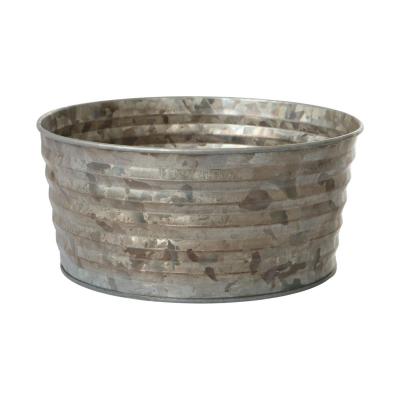 Metall-Schalle rund antik