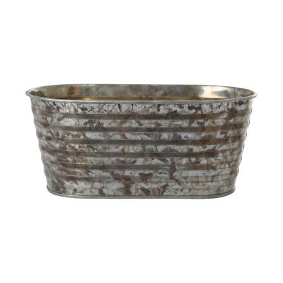 Metall-Schalle oval antik