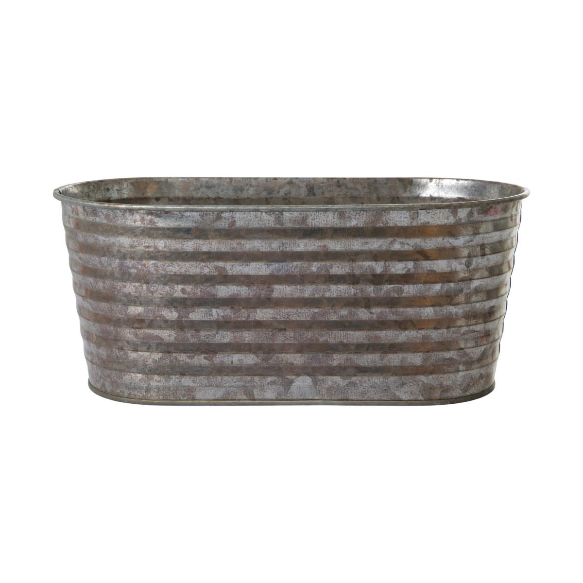 Metall-Schalle oval antik