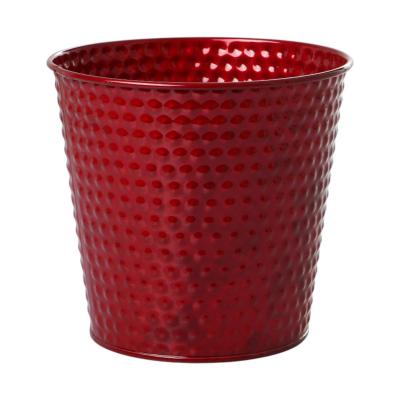 Metall-Topf für 14er rot