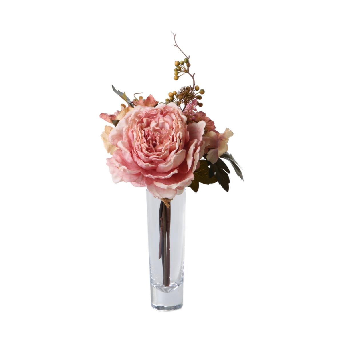 Pfingstrosen-Stauß rosa