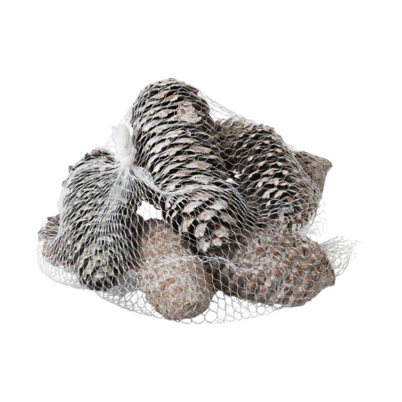 Fichtenzapfen white washed