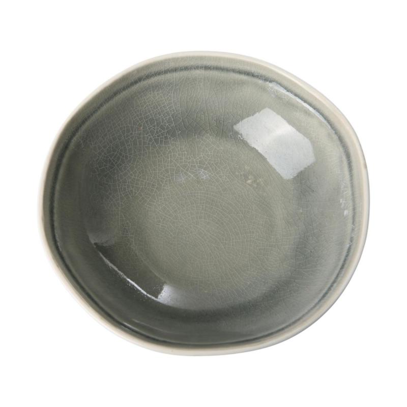 Keramik-Schüssel grau