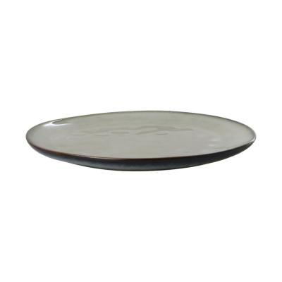 Keramik-Teller anthrazit