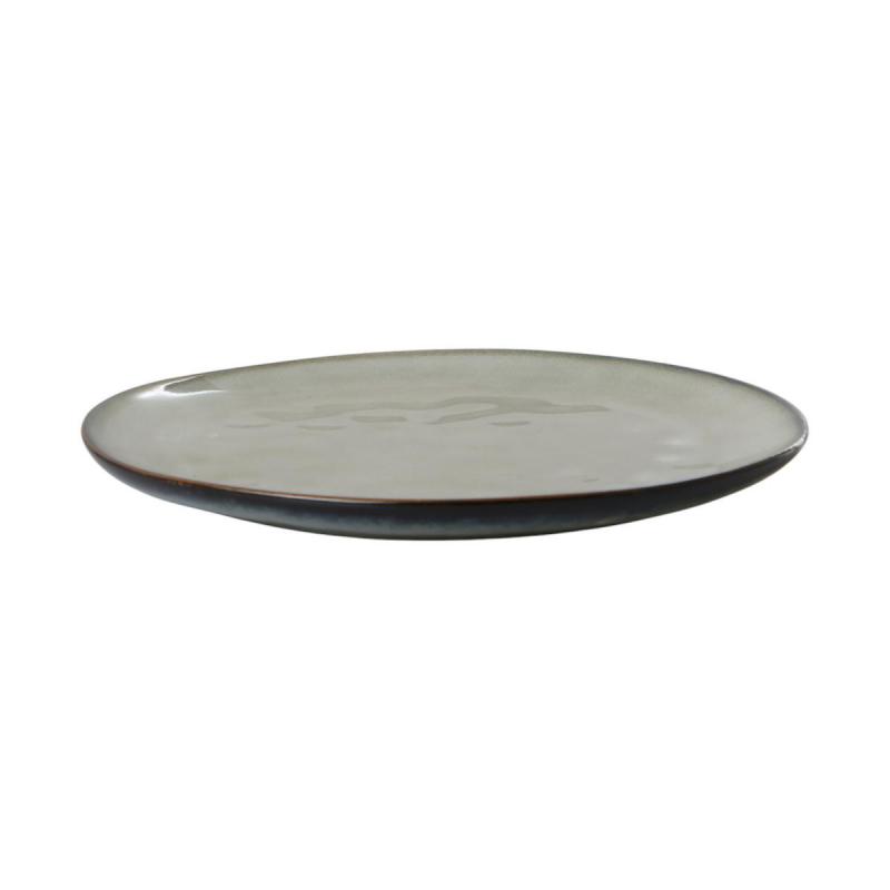 Keramik-Teller anthrazit
