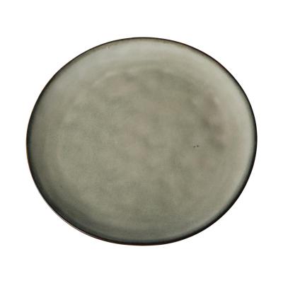 Keramik-Teller anthrazit