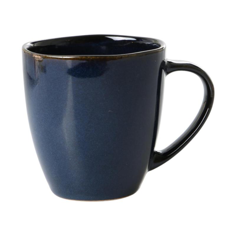 Keramik-Tasse 14oz dunkelblau