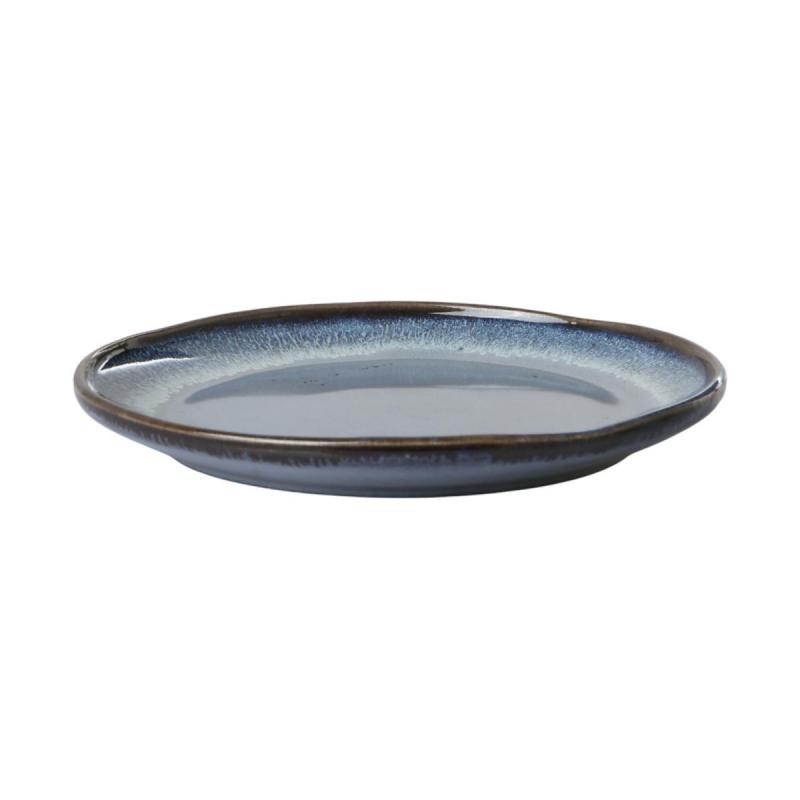 Keramik-Teller hellblau