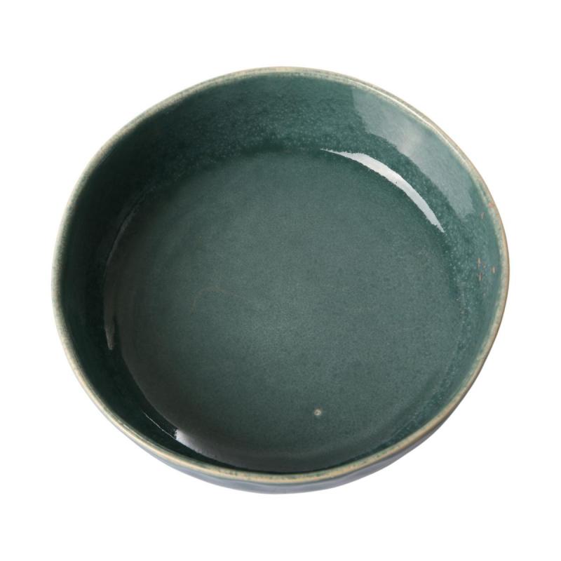 Keramik-Schüssel petrol