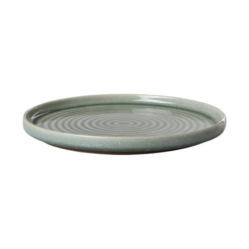 Keramik-Teller salbeigrün
