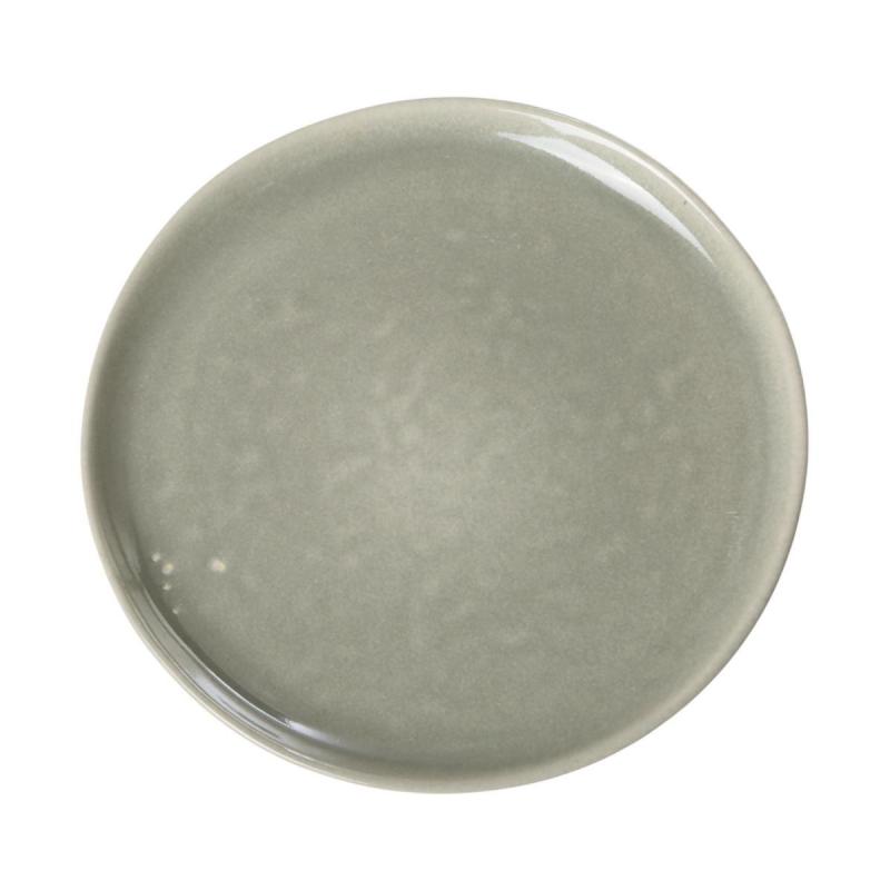 Keramik-Teller antikweiß