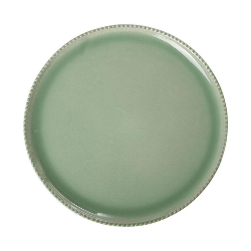 Keramik-Teller mintgrün
