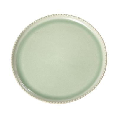 Keramik-Teller mintgrün