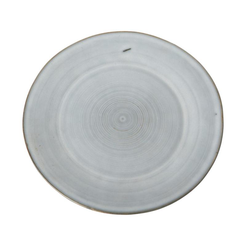 Keramik-Teller hellblau