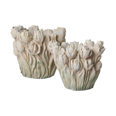 Tulpen-Topf im Antikstil