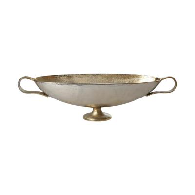 Alu-Schüssel auf Fuß