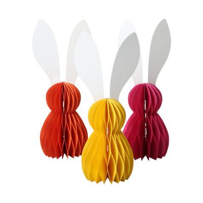 3D Papier-Hase farbmix