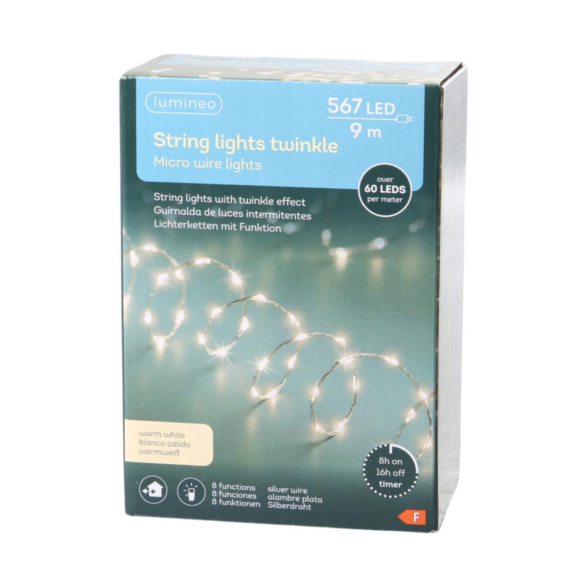 Micro LED Extra dichte Lichterkette Outdoor