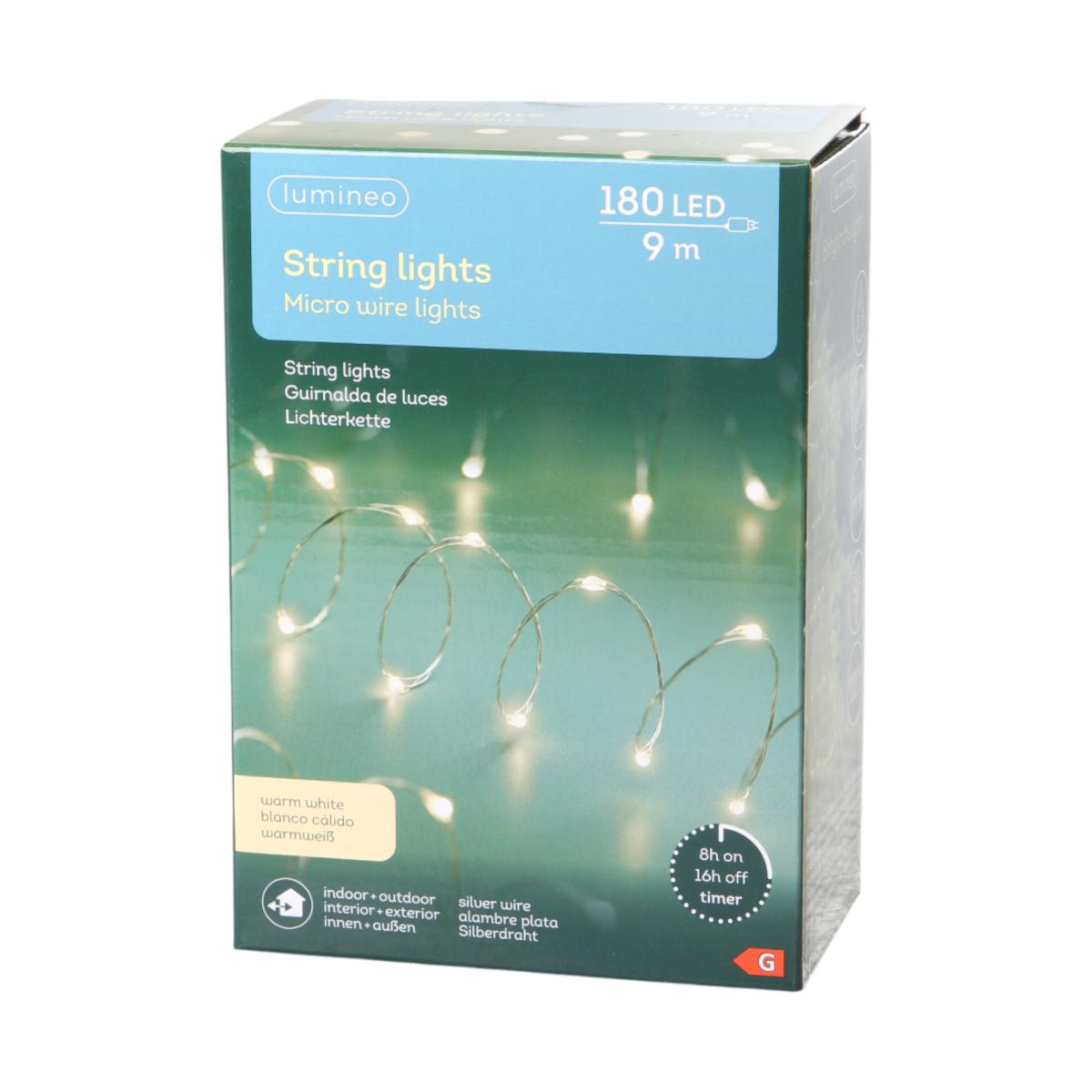 Micro LED Strangbeleuchtung Outdoor 120LED