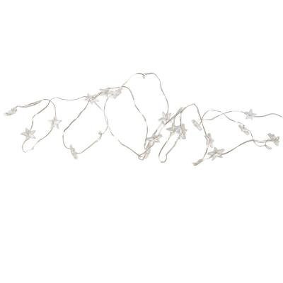 LED 20-Lichter Sterne innen bat. 0,3m+1m