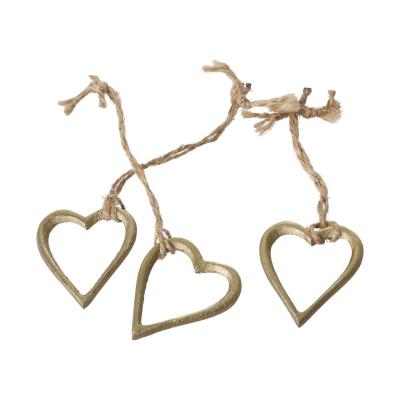 Mini-Herzh&auml;nger  gold