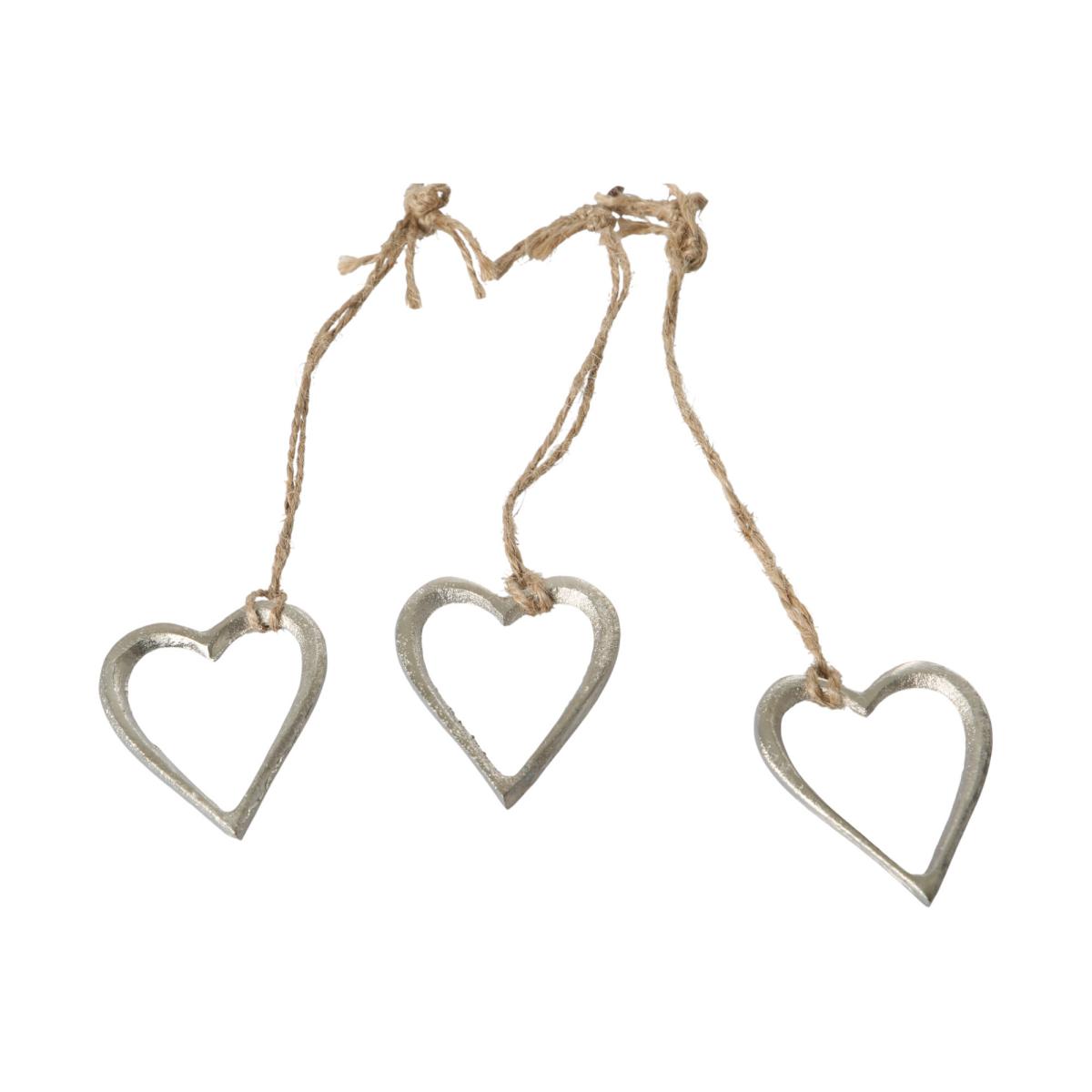 Mini-Herz silber