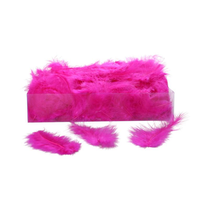 Maraboufedern fuchsia