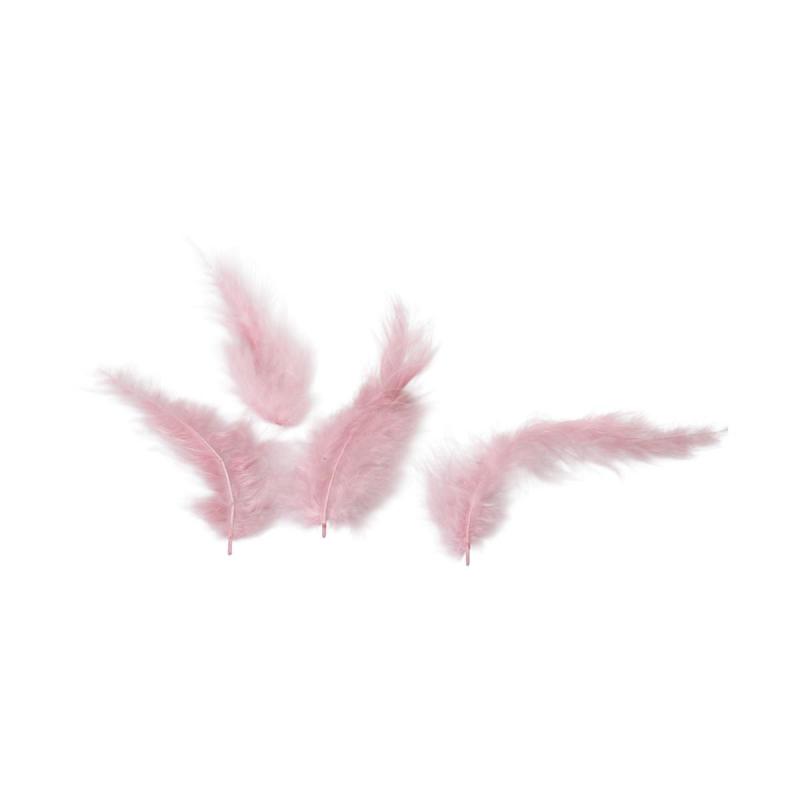 Maraboufedern altrosa