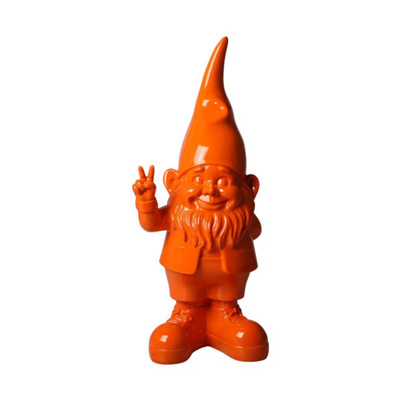 Gartenzwerg Victory orange