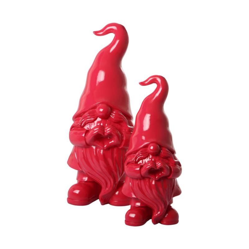 Gartenzwerg Herz pink