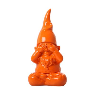 Gartenzwerg nicht sehen orange